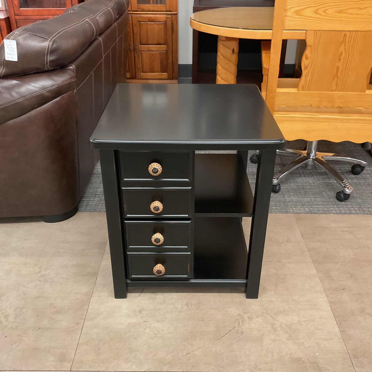 Midnight Hybrid End Table