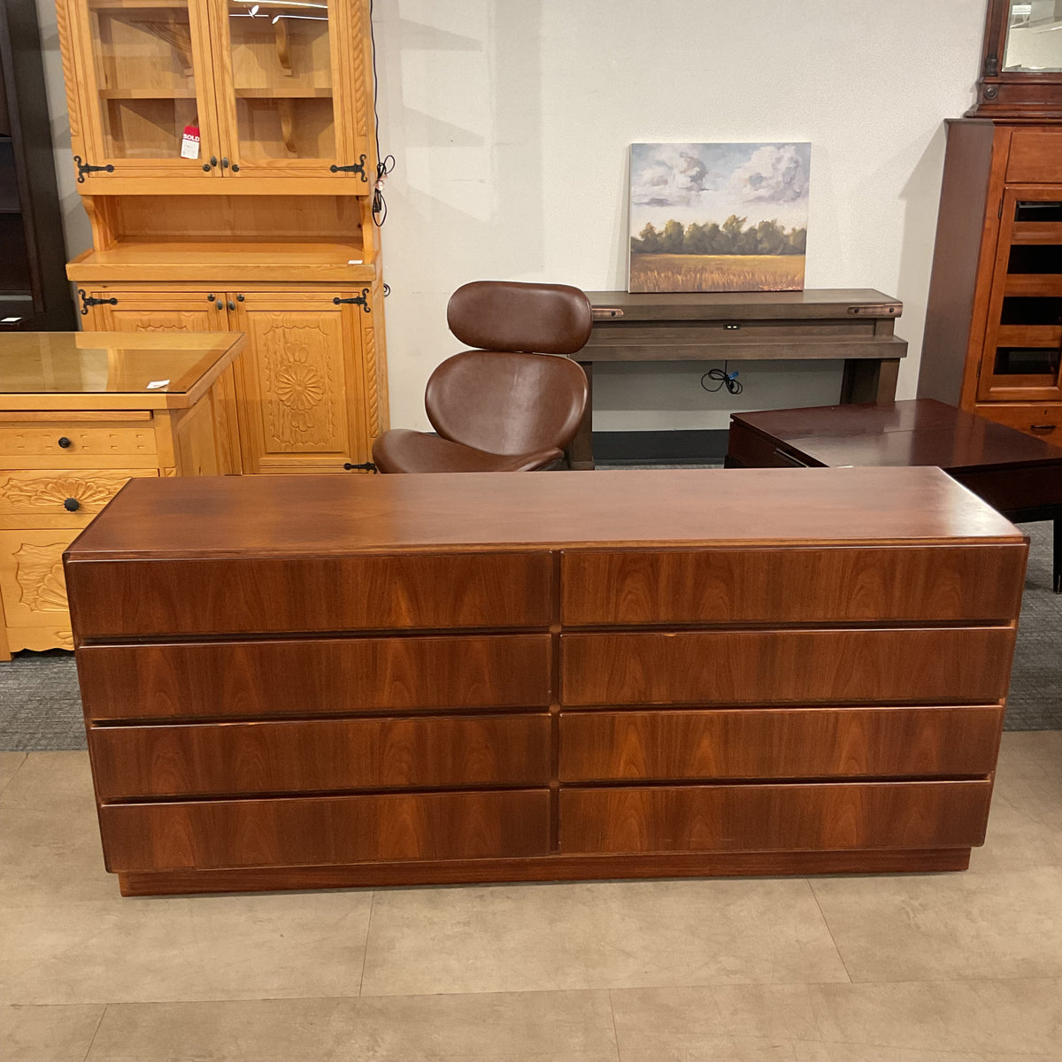 Mid-Century Lowboy Dresser