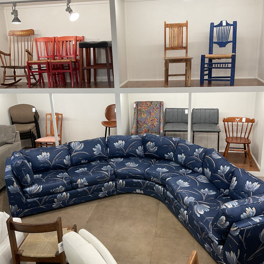 Midnight Floral Sectional