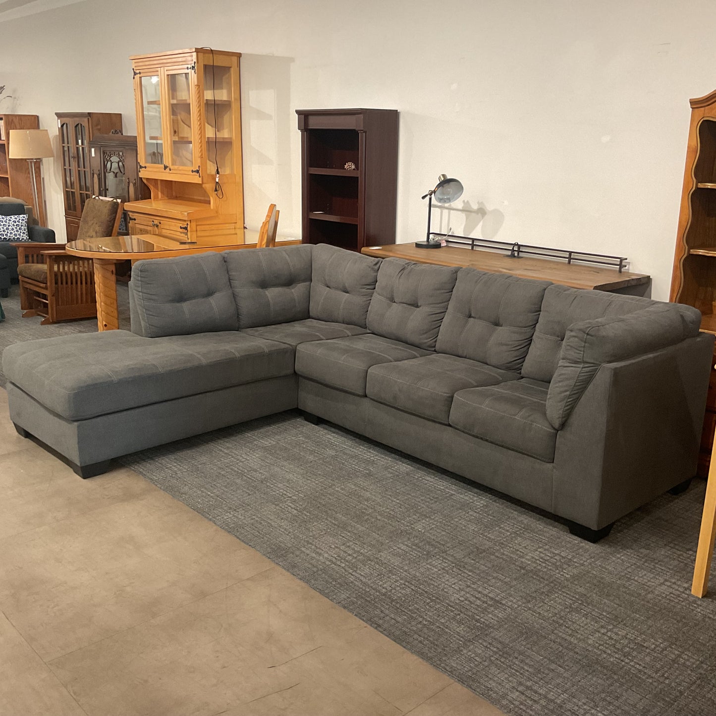 Dark Grey Corner Sectional
