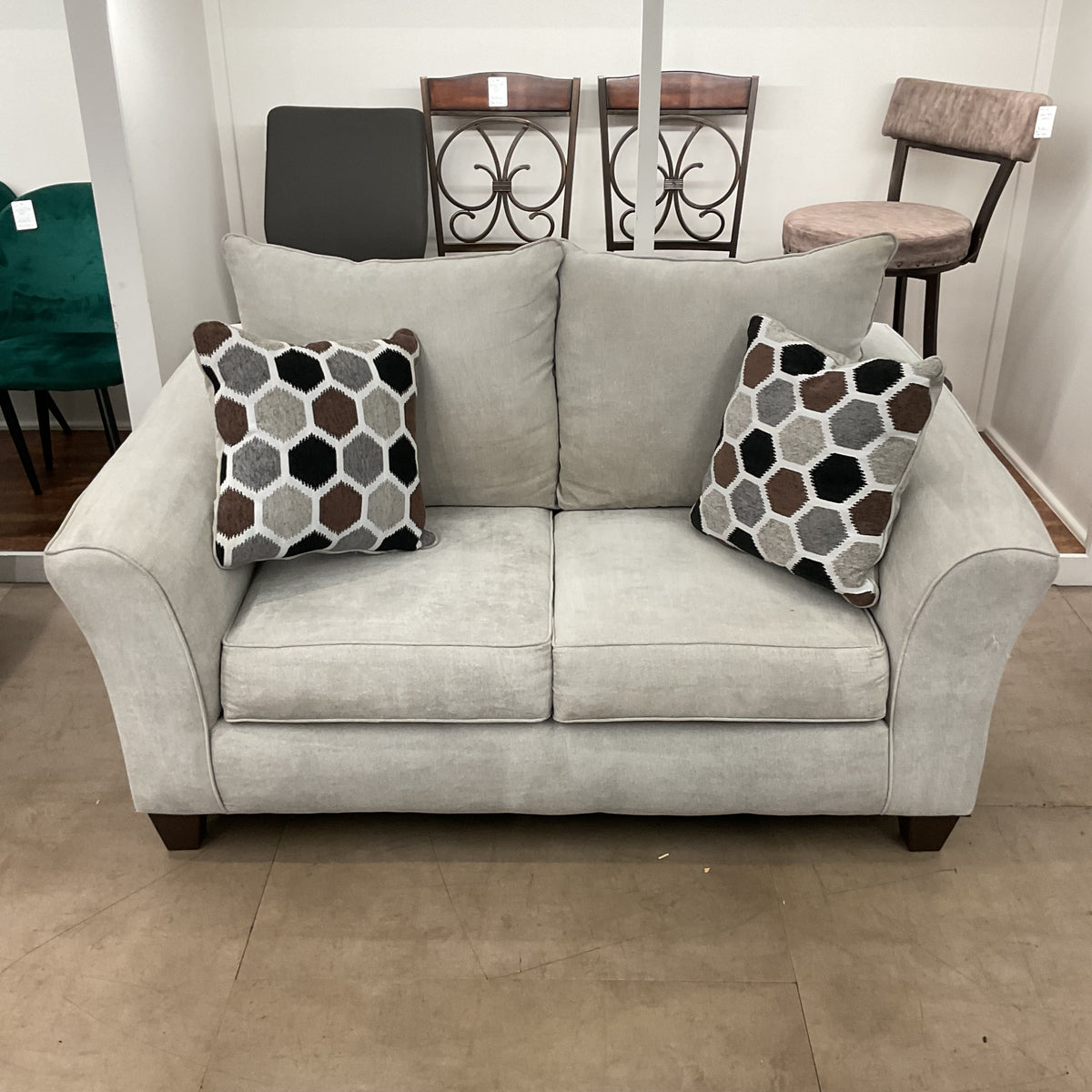 Honeycomb Loveseat
