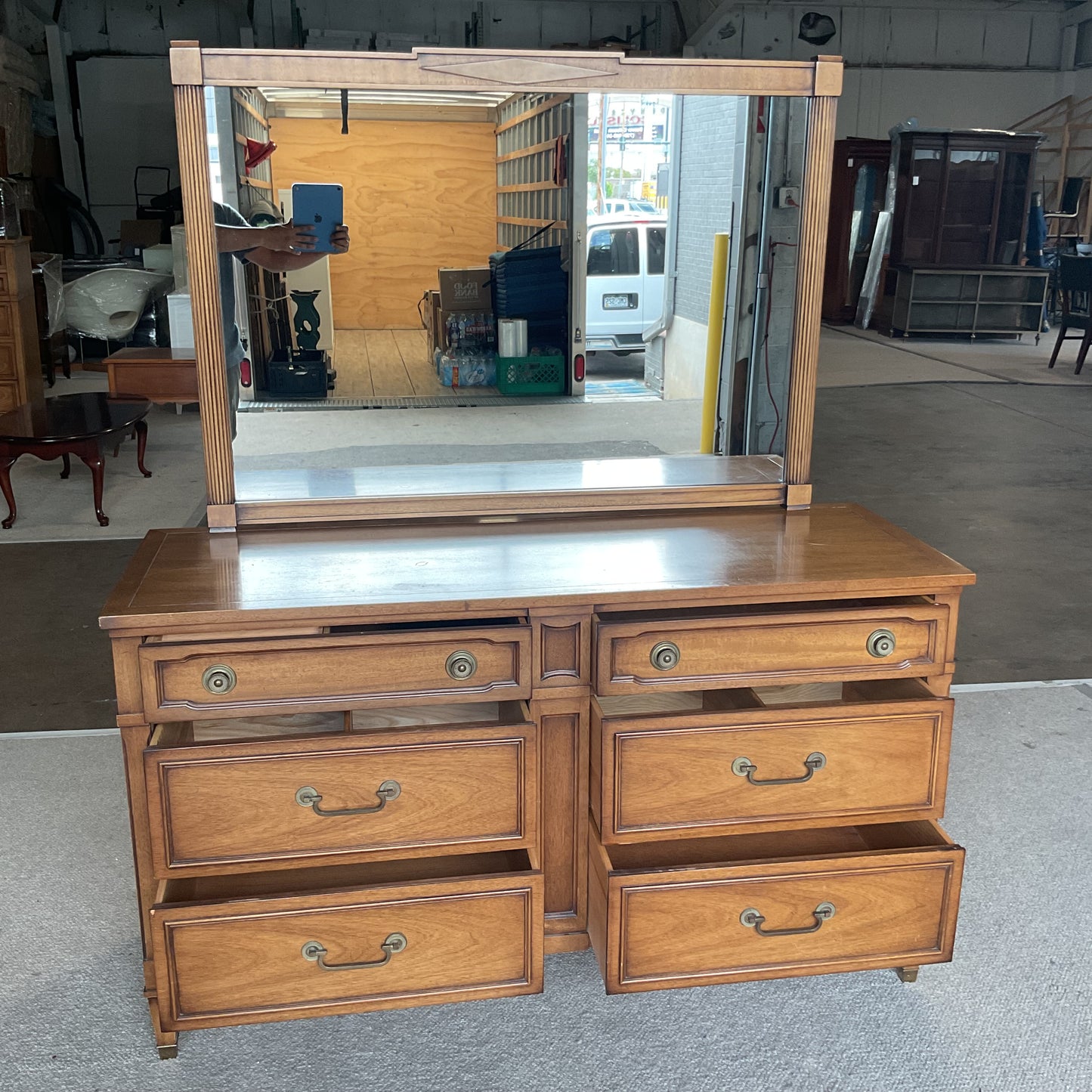 Italian Dresser & Mirror *WH