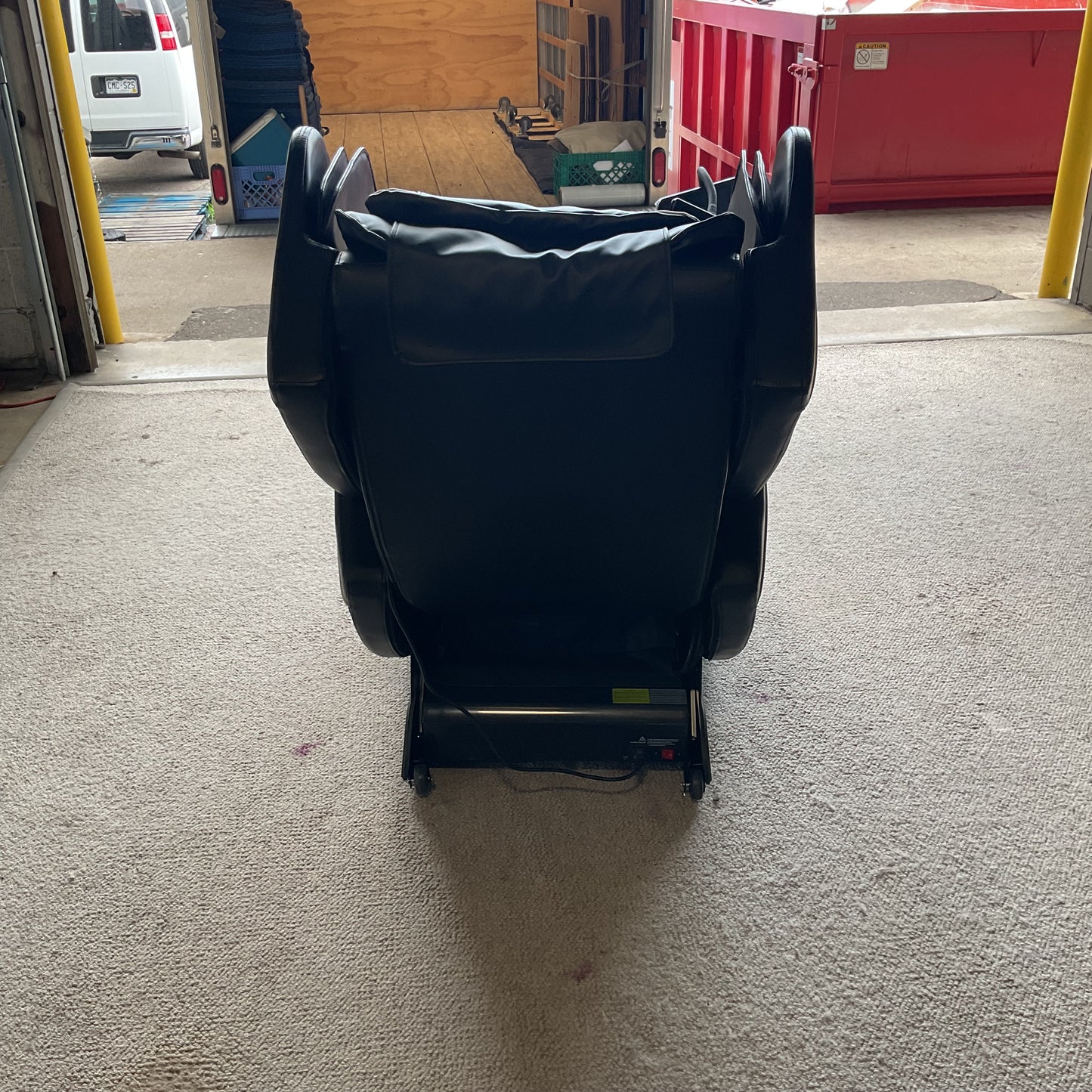 Diamond-Quilted Massage Chair*WH
