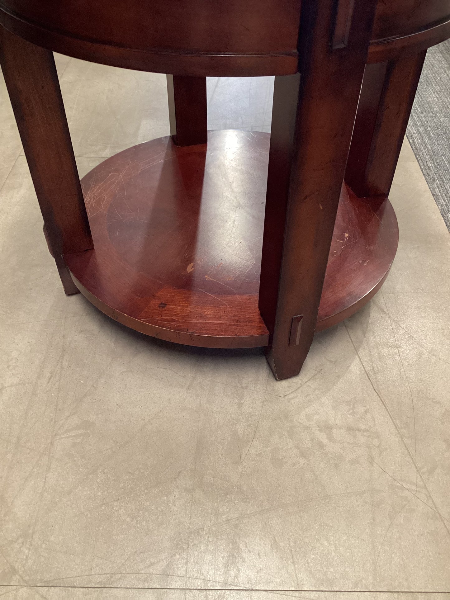 Crop Circle End Table