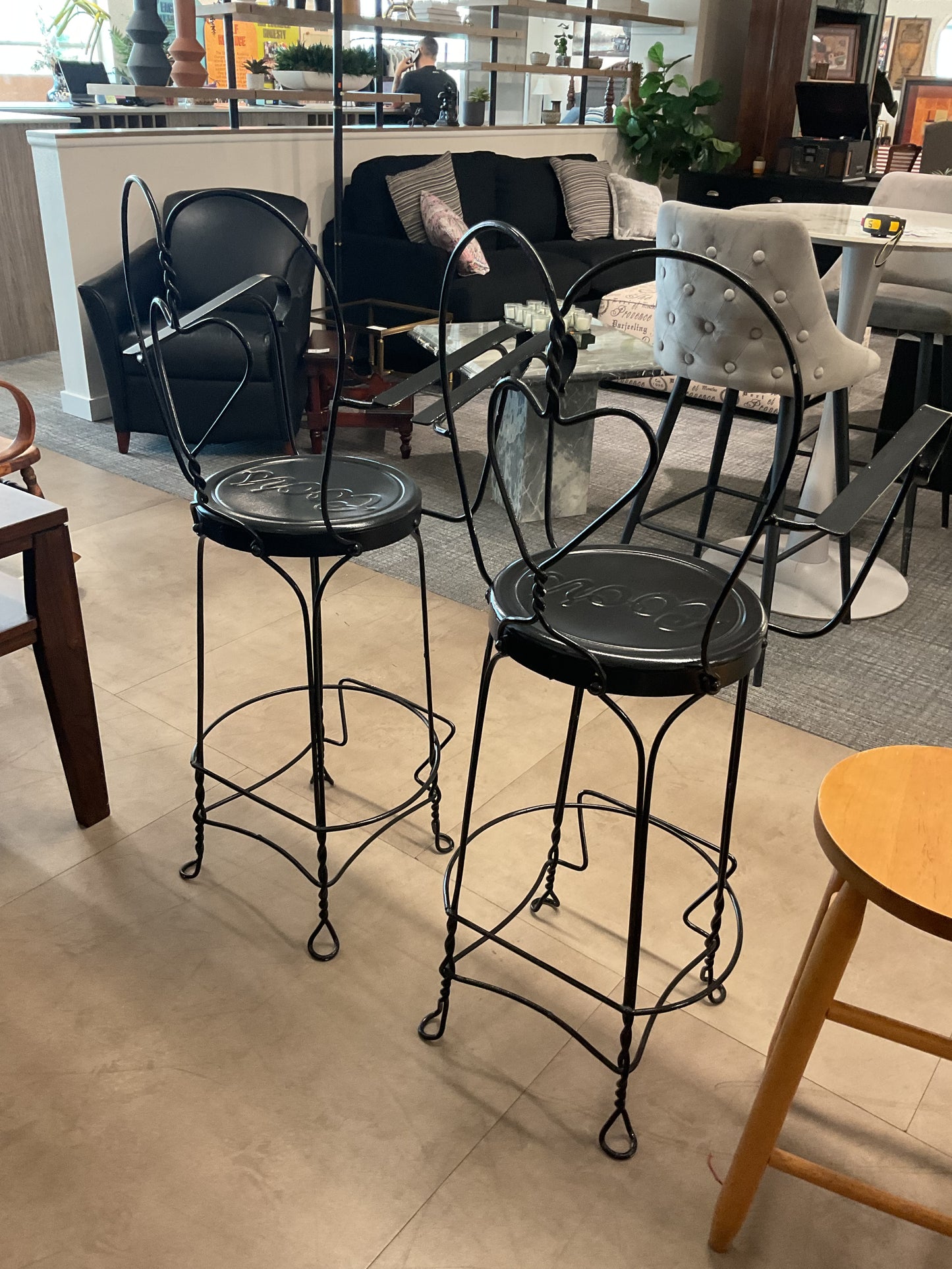 Collector’s Barstool Pair