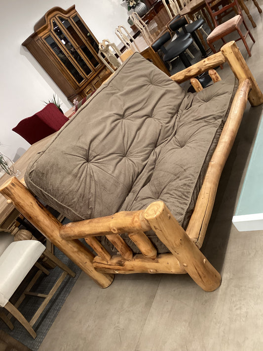 Log in some sleep futon
