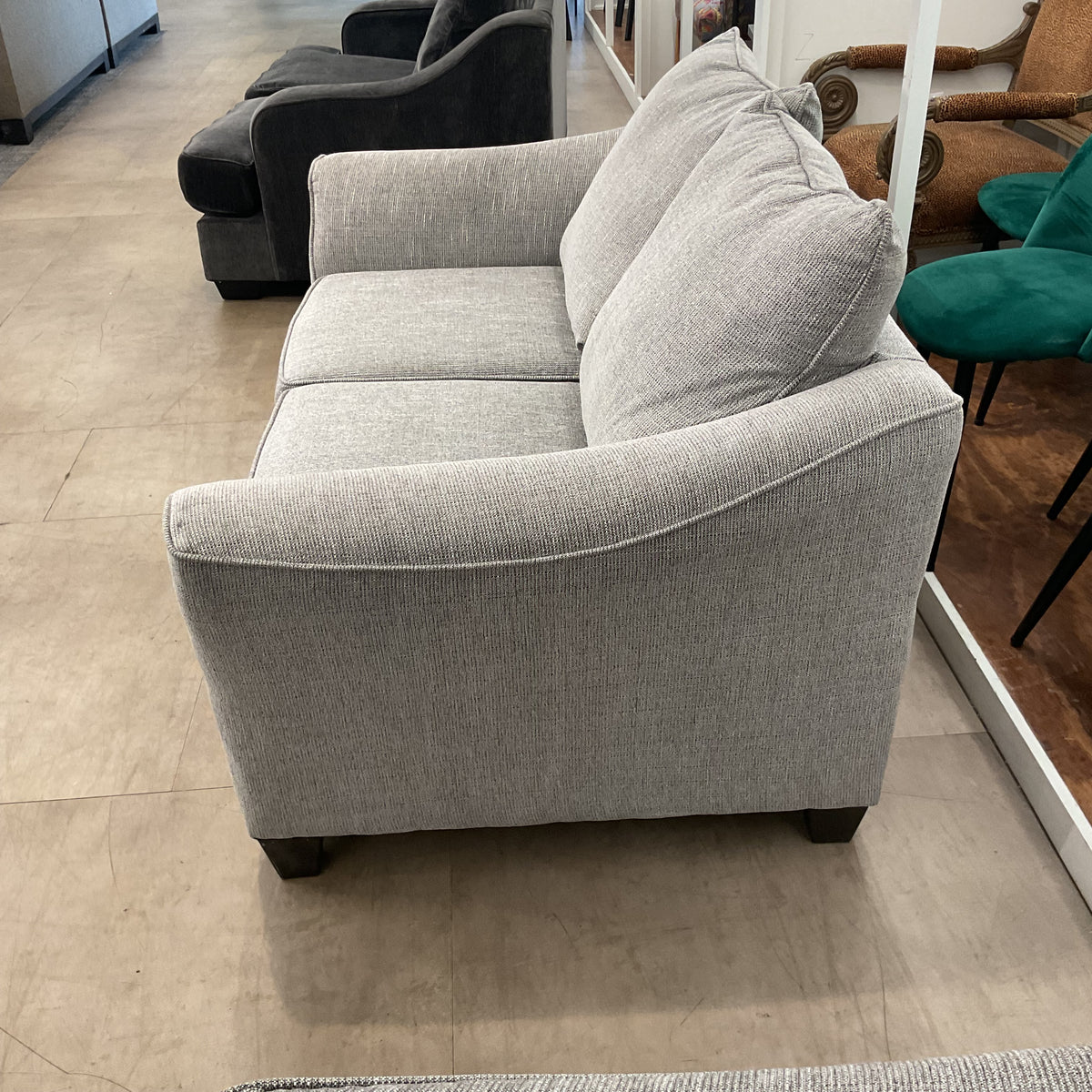 Lil Grey Loveseat