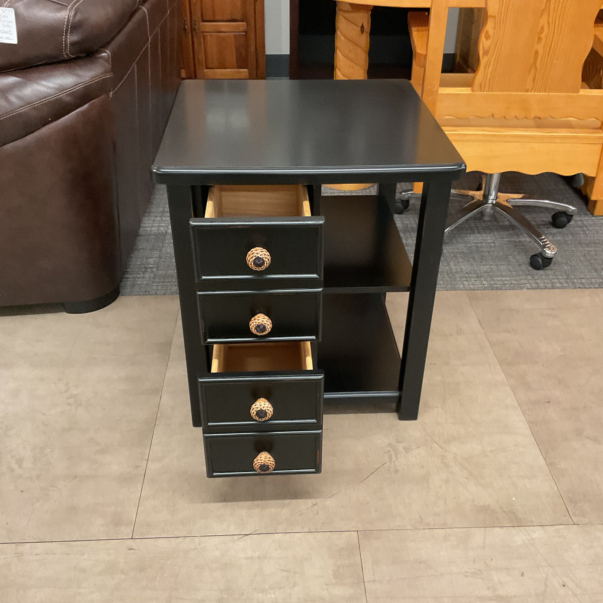 Midnight Hybrid End Table