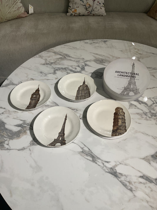 Restoration Hardware Landmark Plate Set