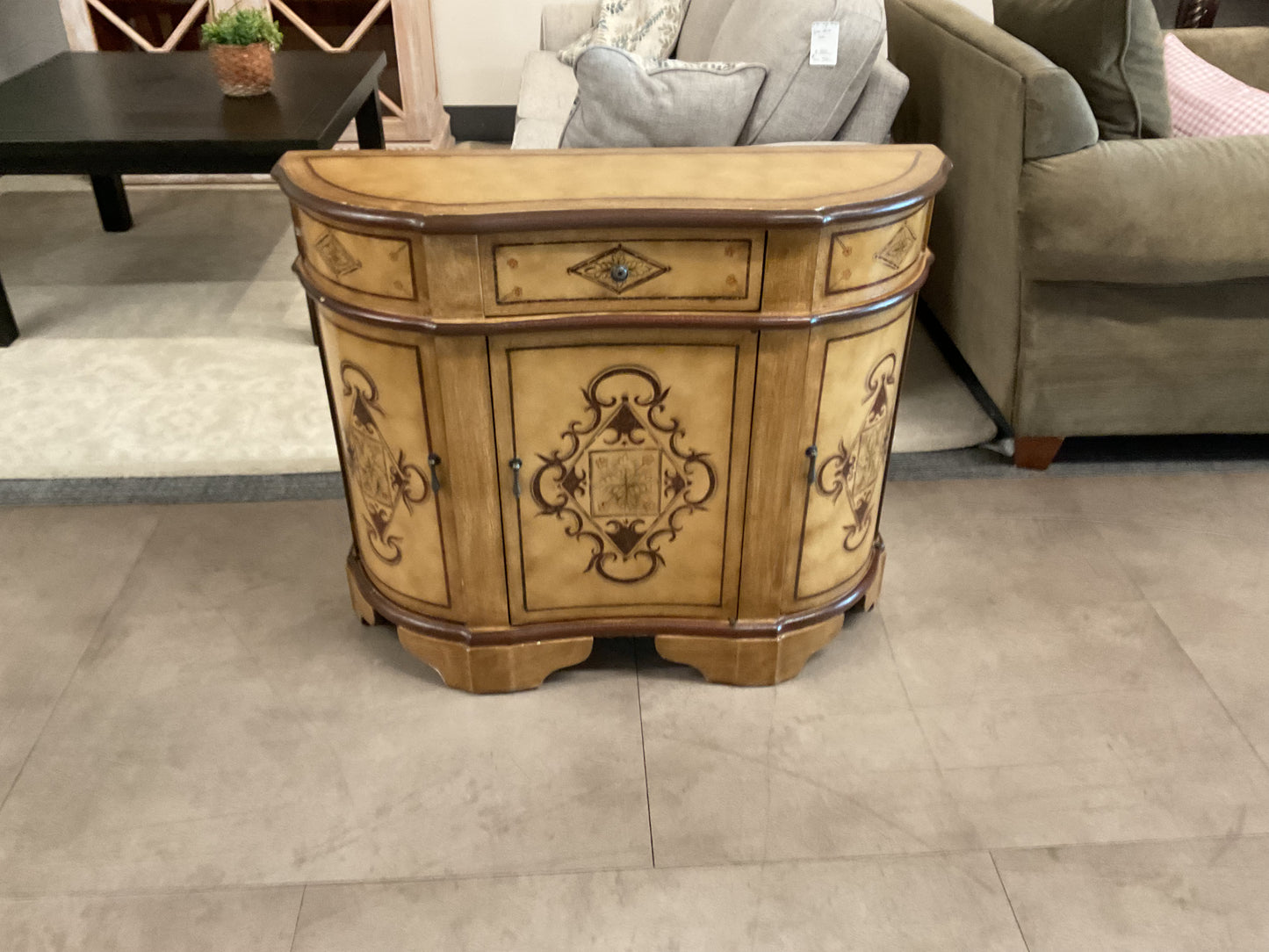 Decorative Console Cabinet