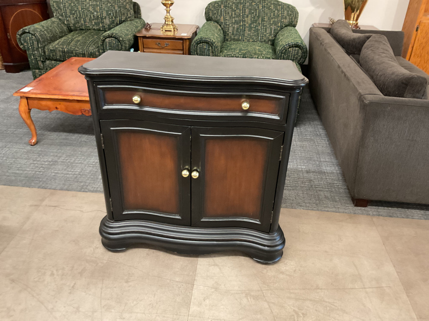 Dual Tone Accent Cabinet