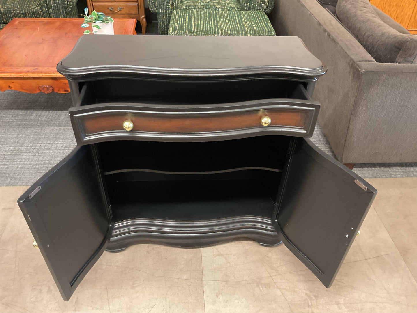 Dual Tone Accent Cabinet