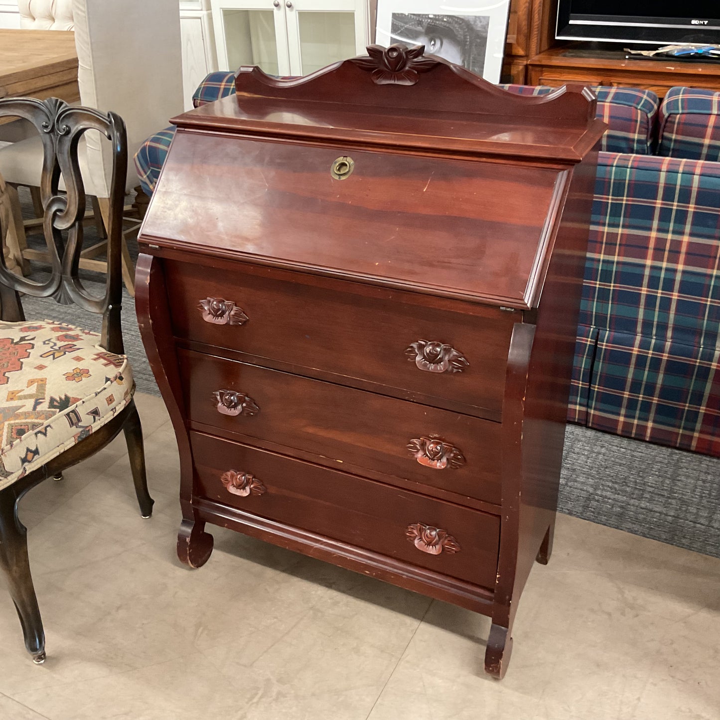 Secretary Tall Boy Dresser
