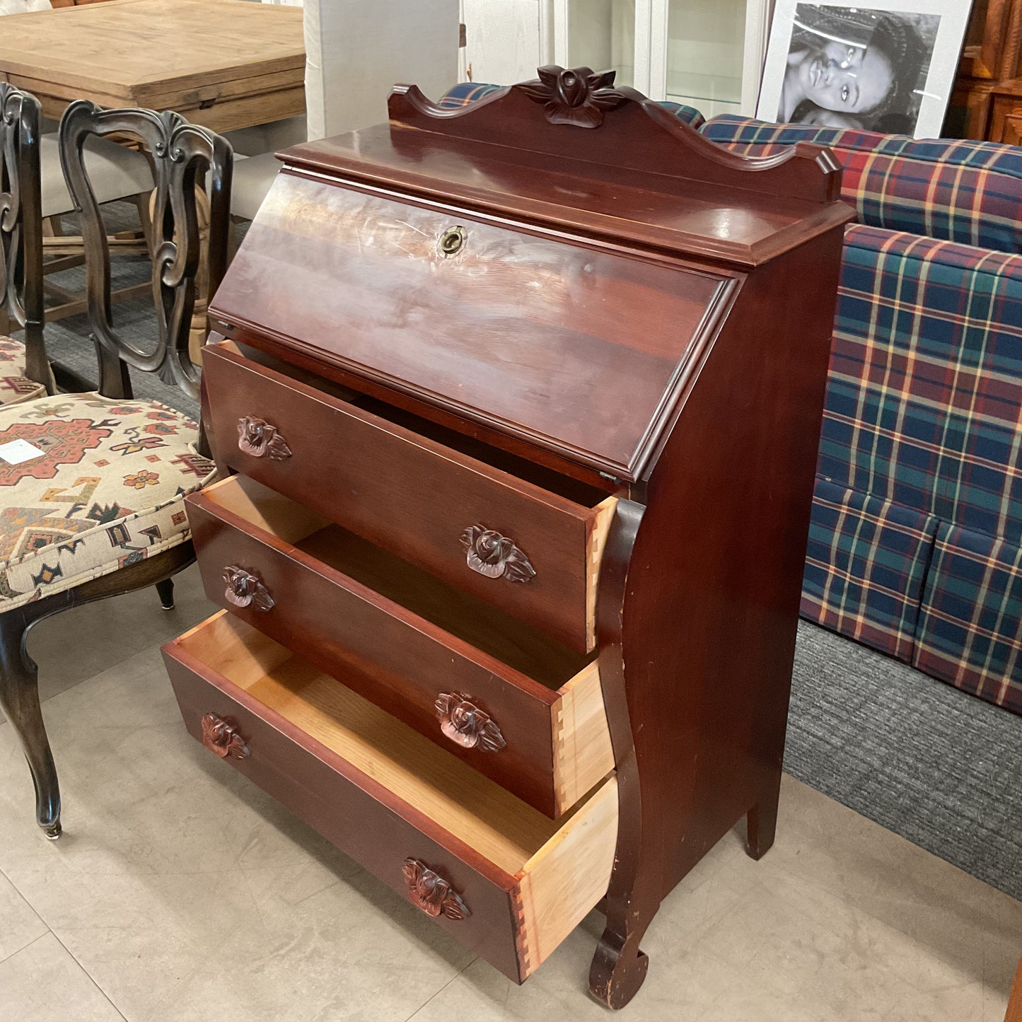 Secretary Tall Boy Dresser