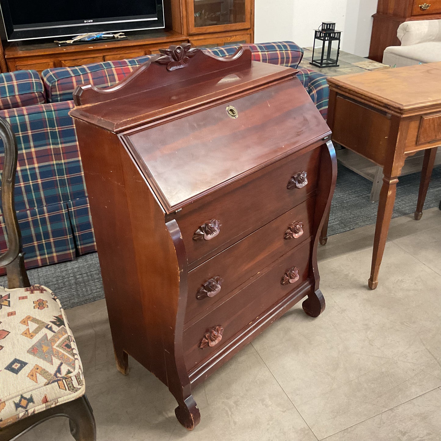 Secretary Tall Boy Dresser