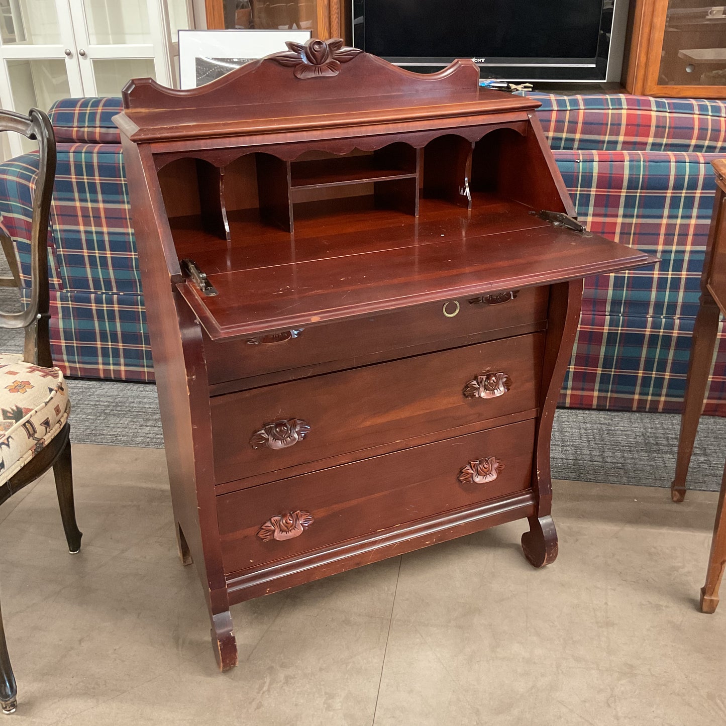 Secretary Tall Boy Dresser