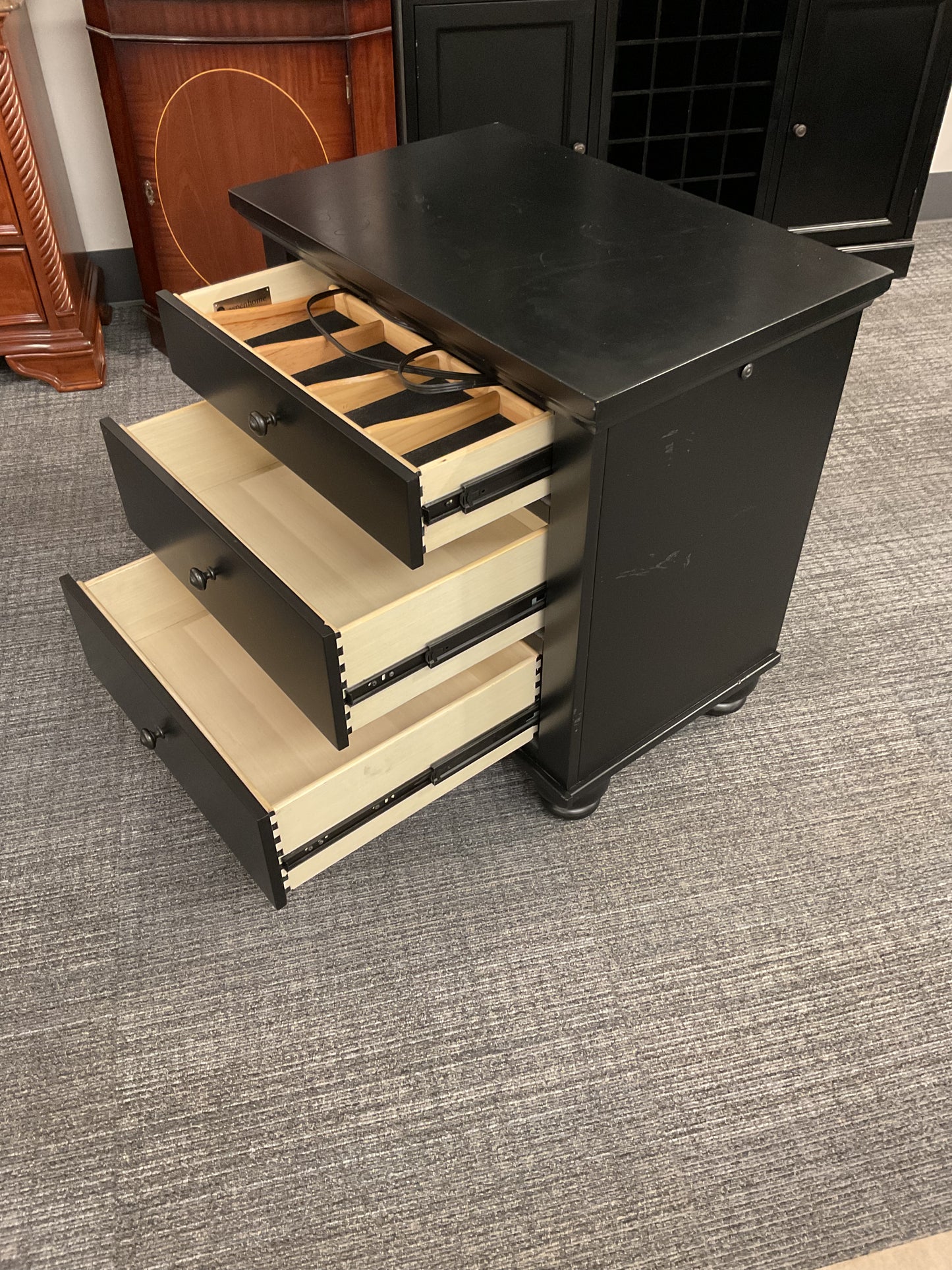 Black Nightstand