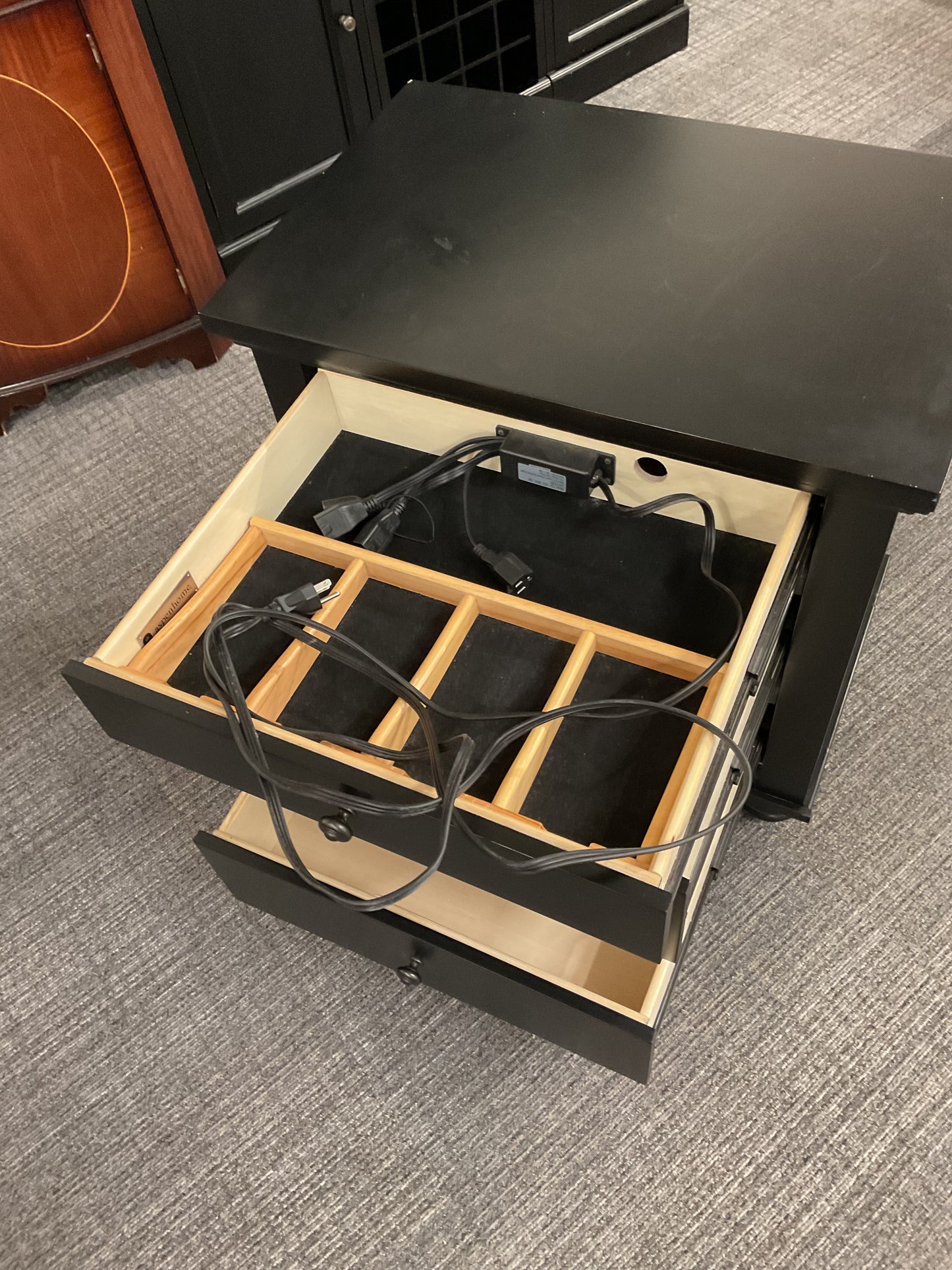 Black Nightstand