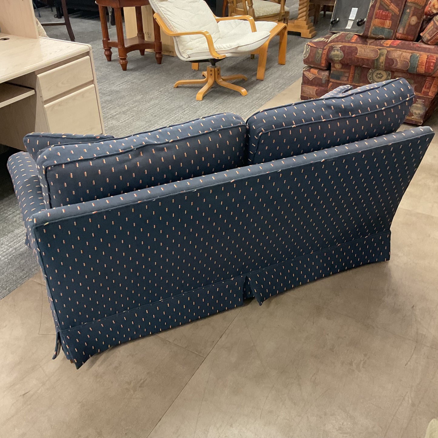 Vintage Blue Loveseat