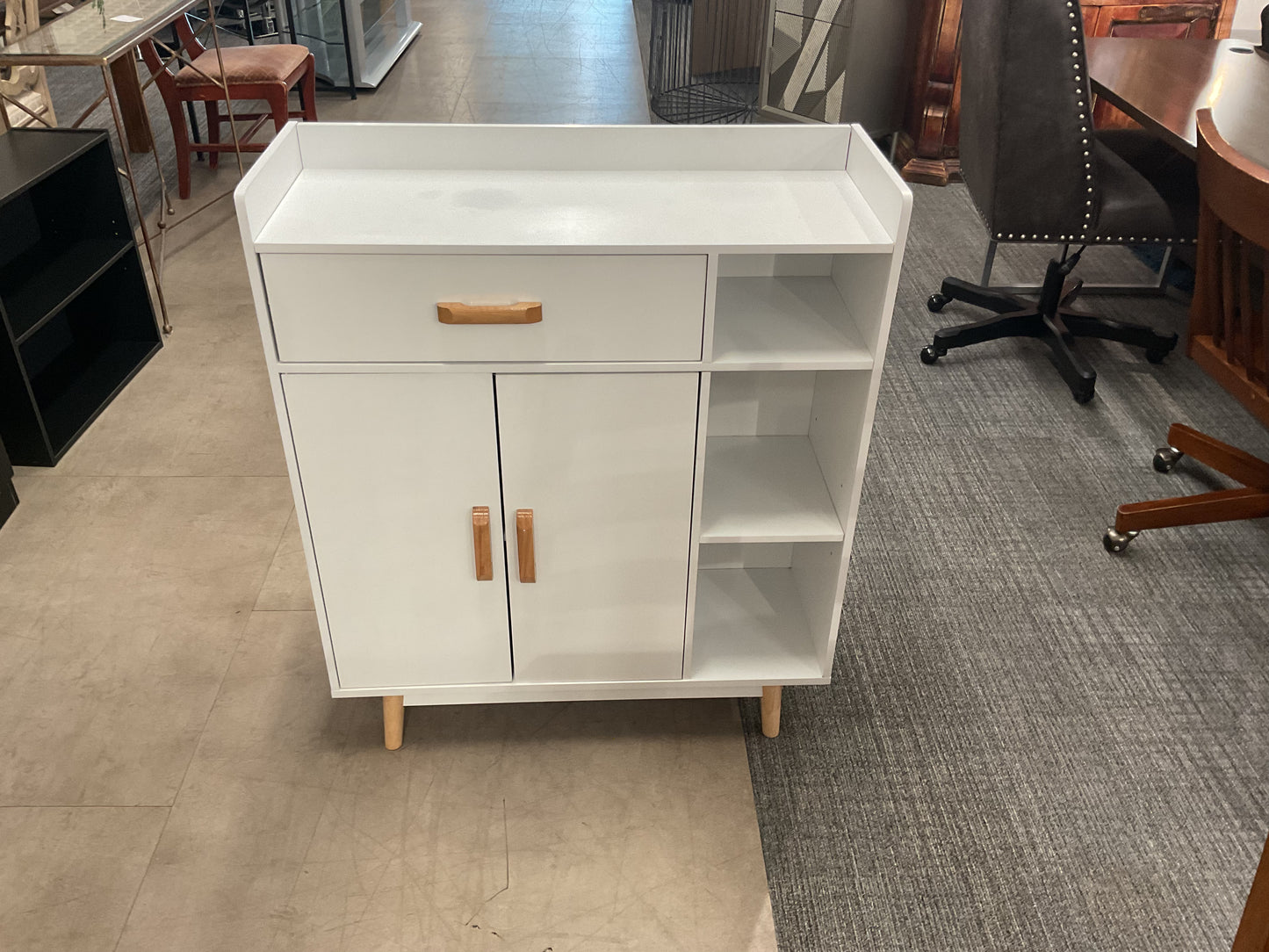 White Storage Cabinet