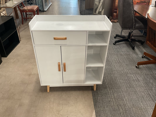 White Storage Cabinet