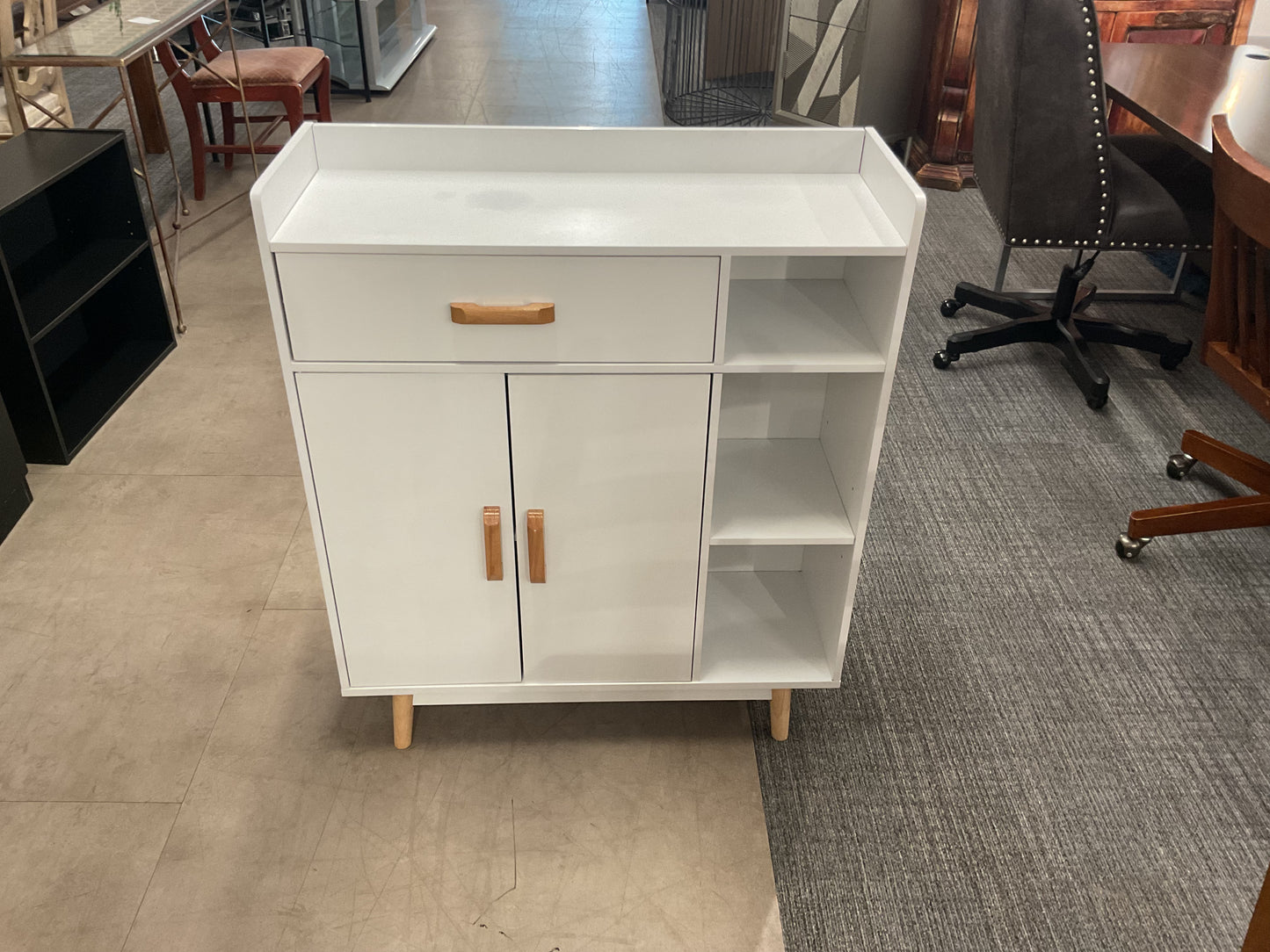 White Storage Cabinet