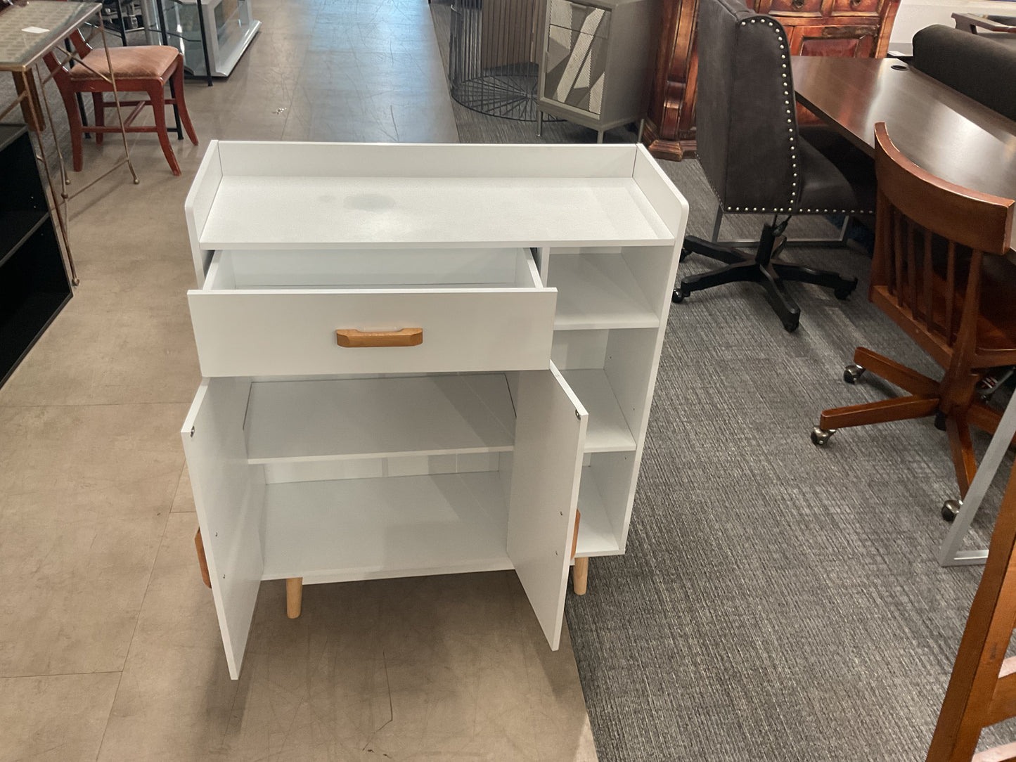White Storage Cabinet