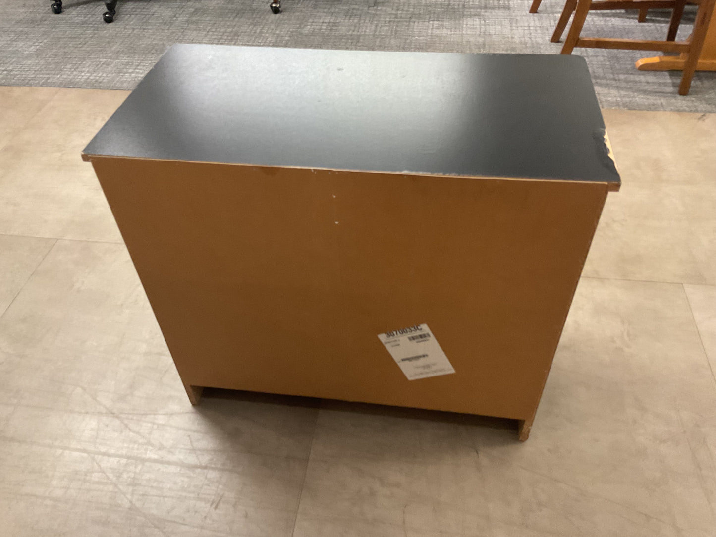 Black 3-Drawer Dresser
