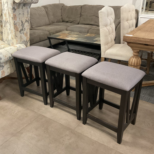 Set of 3 Over Sea Stools