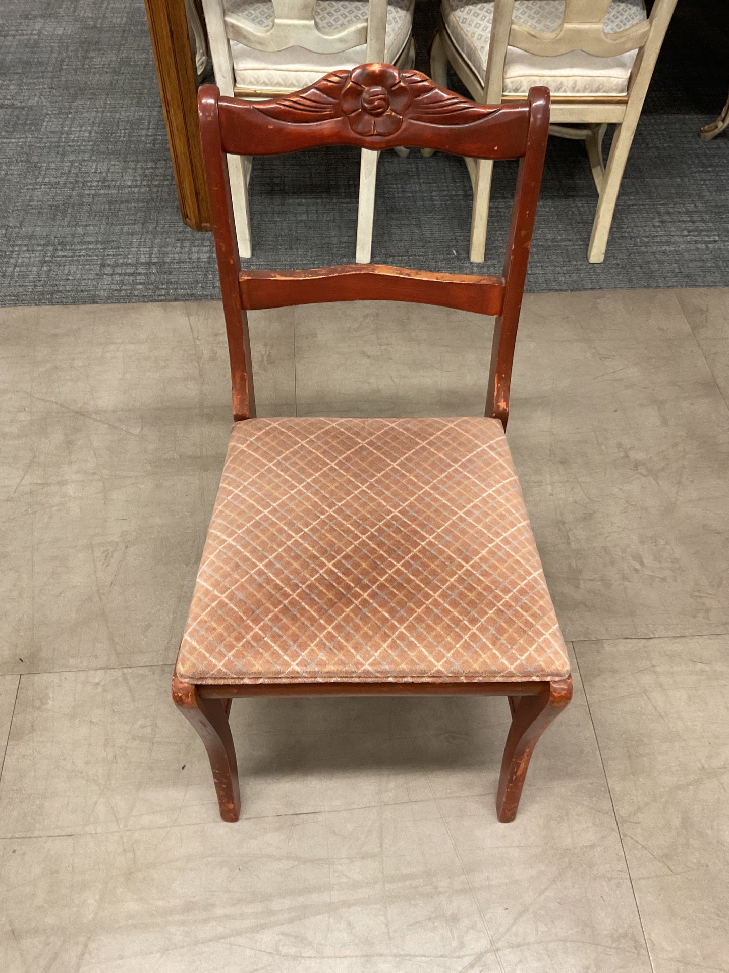 Carved Wood Dining Chair