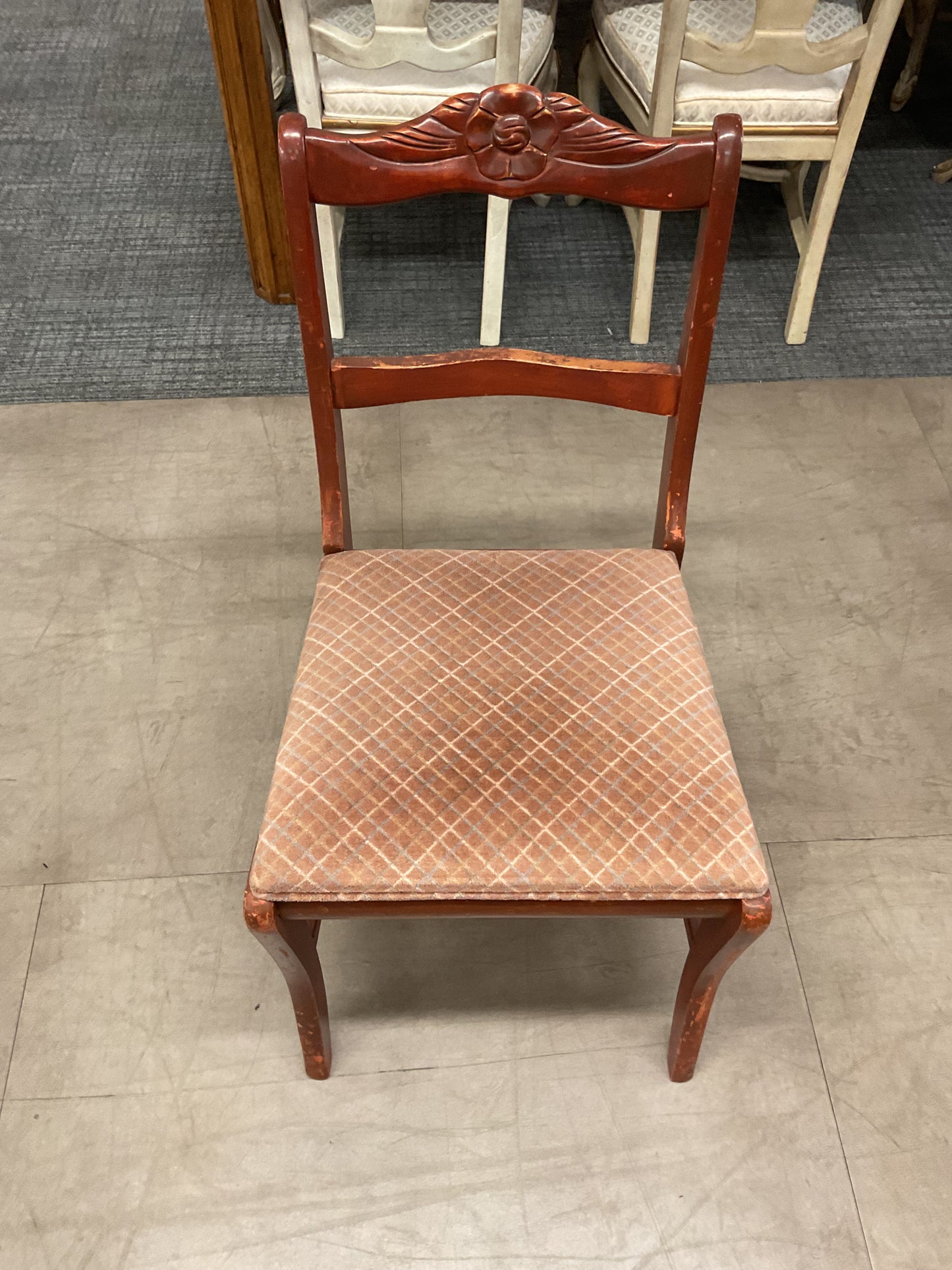 Carved Wood Dining Chair
