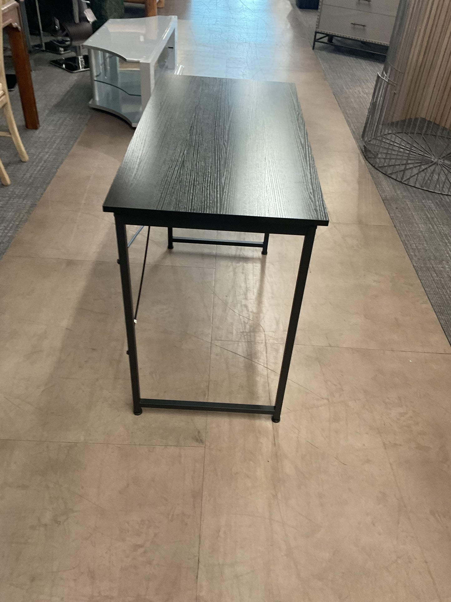 Table Desk W/Metal Frame
