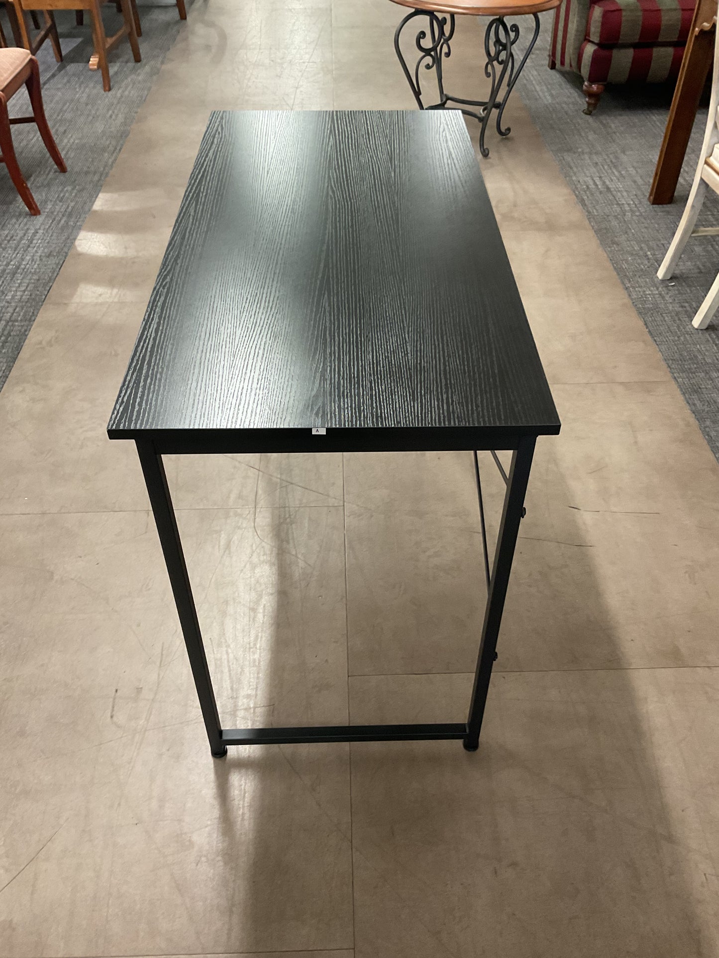 Table Desk W/Metal Frame