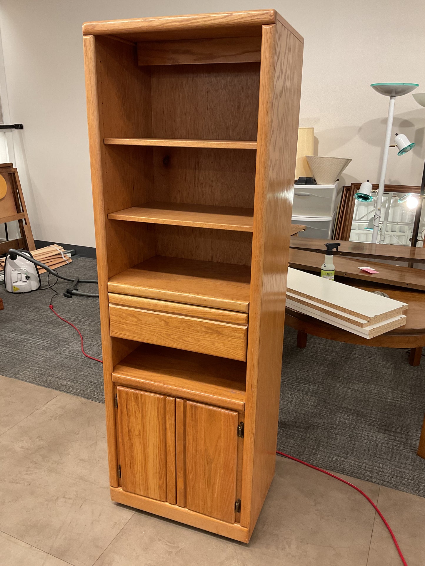 Stuffing Bookcase