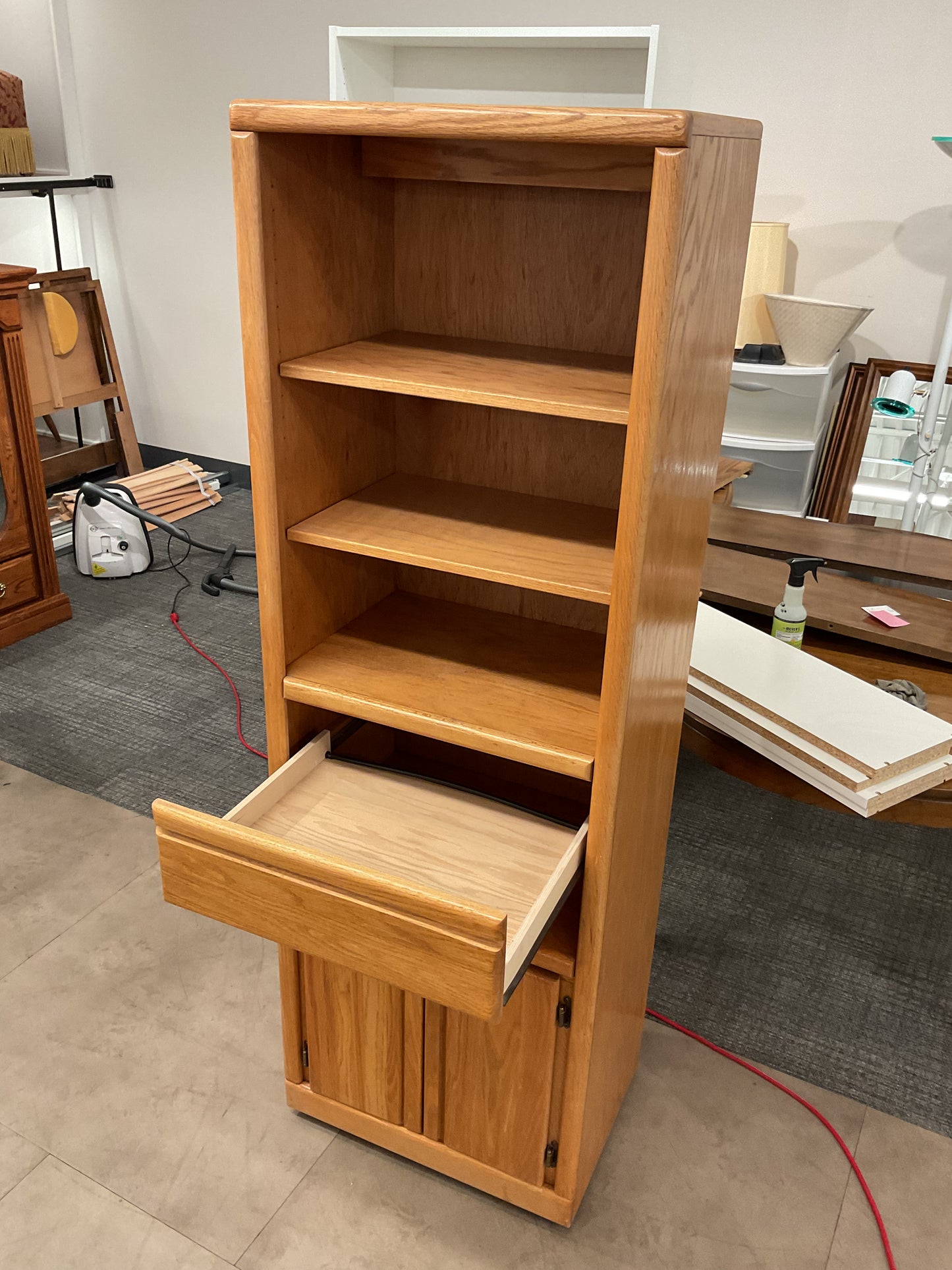 Stuffing Bookcase
