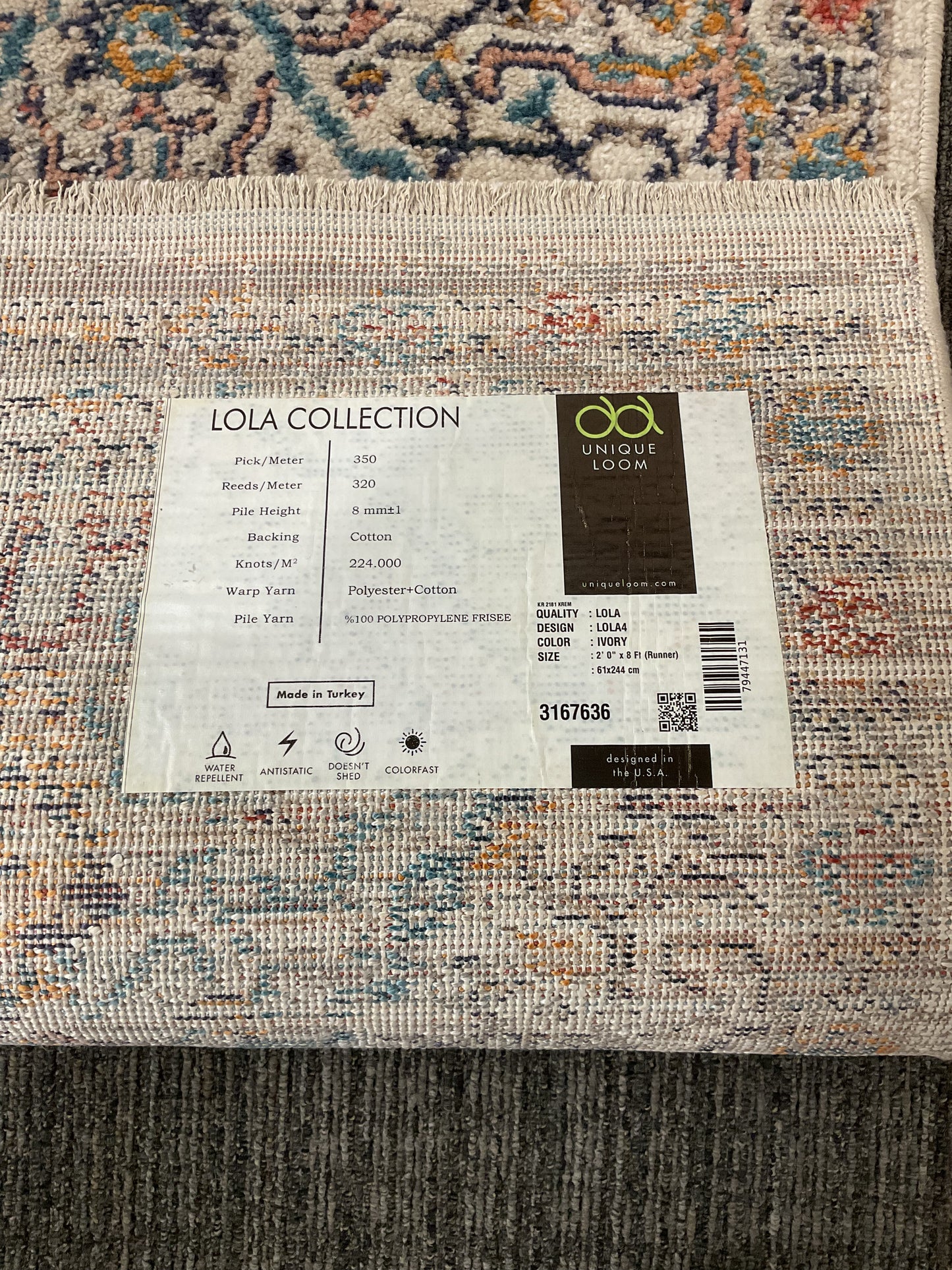 Aritzia Runner Rug(F68)