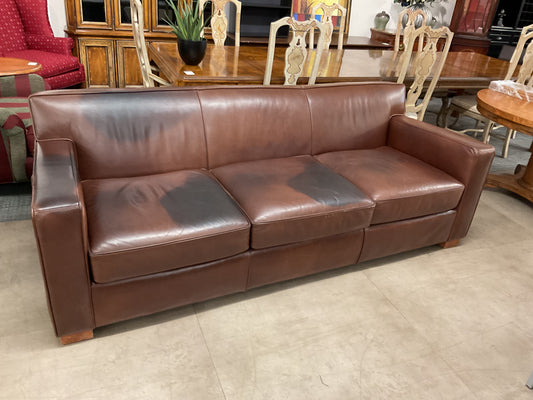 Buñuelos Leather Sofa