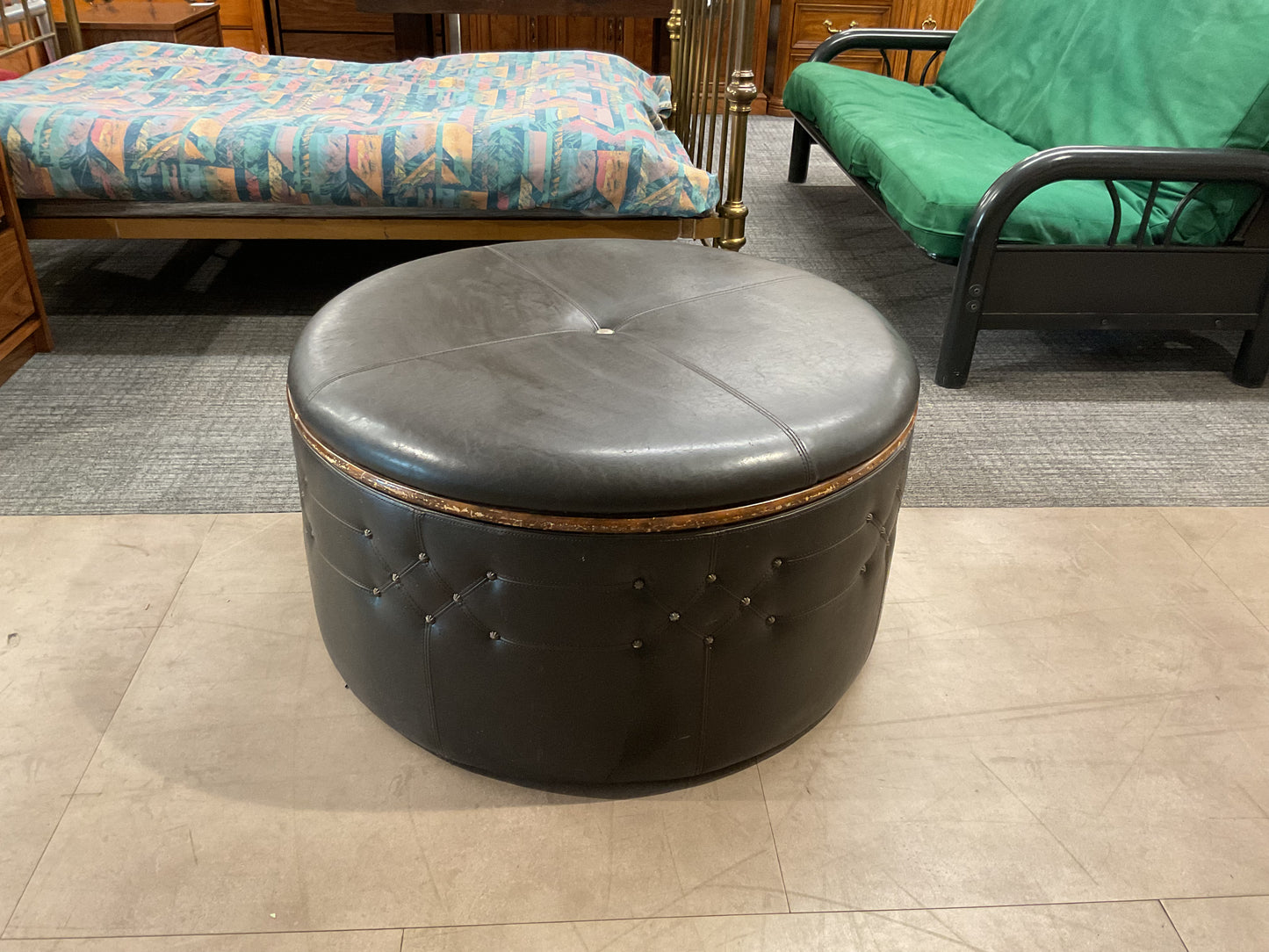 Rolling Storage Ottoman