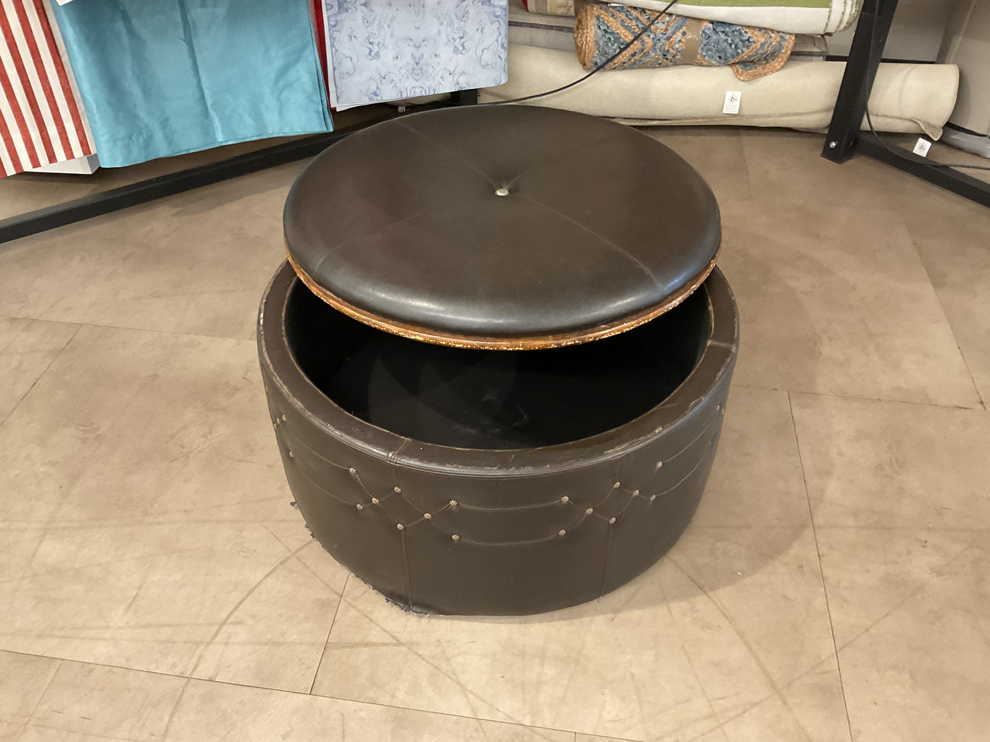 Rolling Storage Ottoman