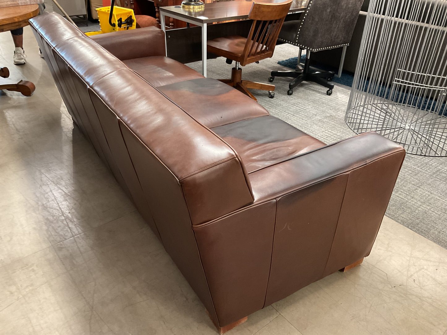 Buñuelos Leather Sofa