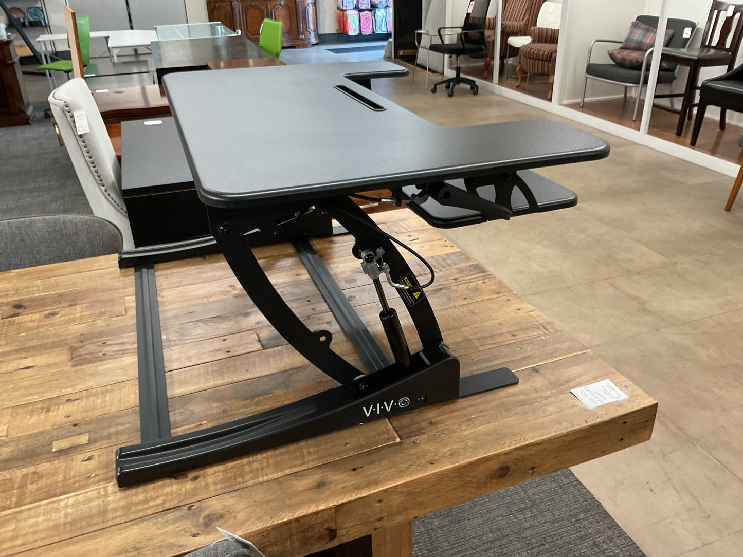 Black Standing Desk Converter