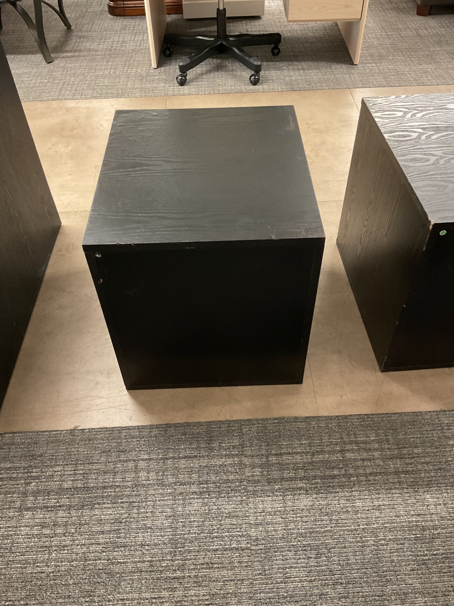 Matte Grey File Cabinet