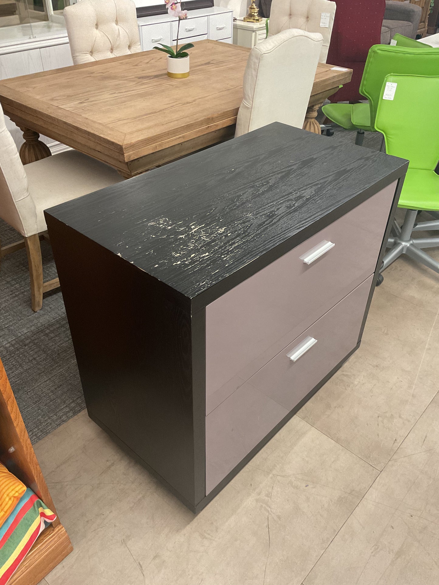 Sleek File Cabinet