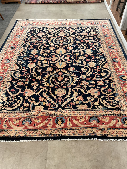 Large Floral Area Rug (F82)