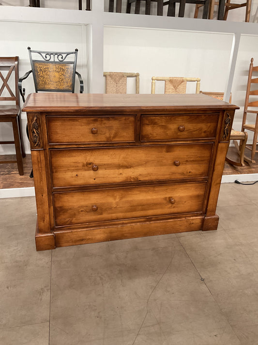 Maple 4 Drawer Dresser