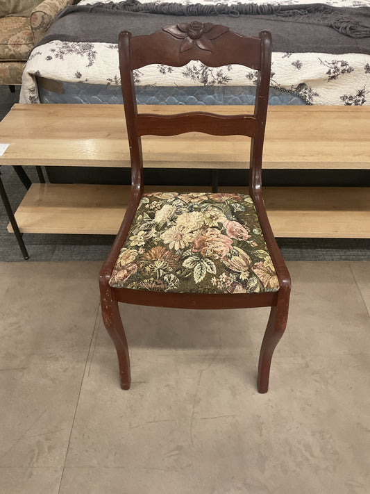 Rose Back Accent Chair