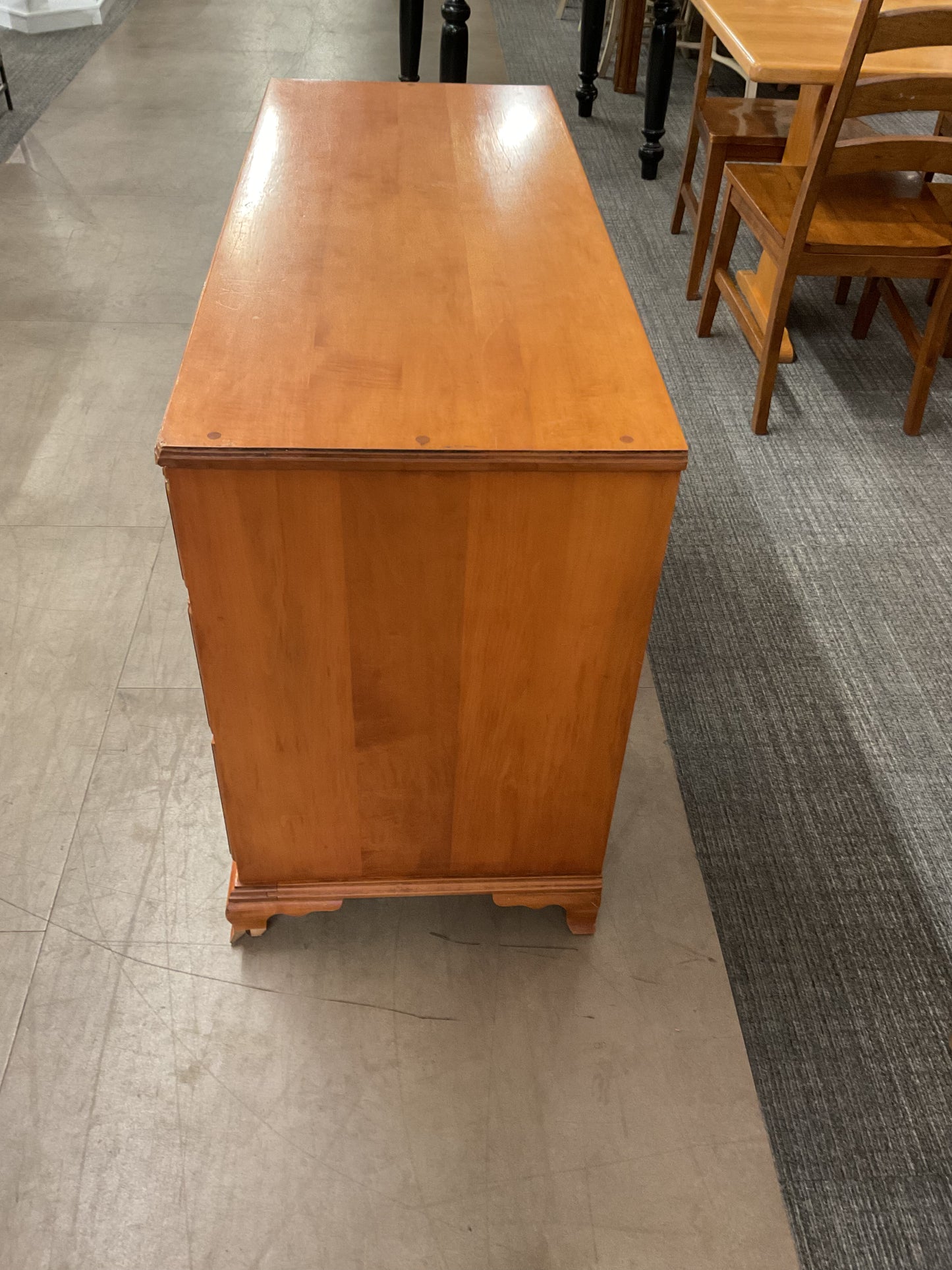 Burl Maple Desk