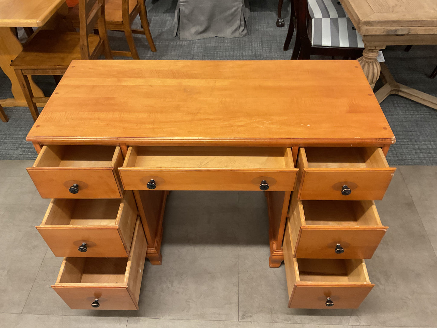 Burl Maple Desk