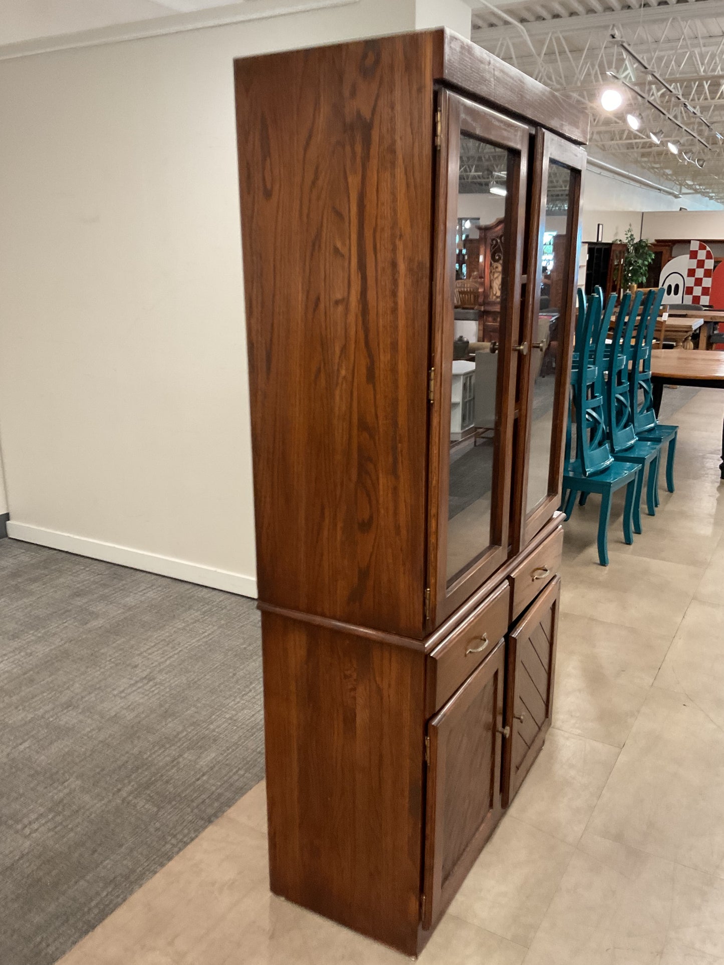 Wooden Hutch China Cabinet