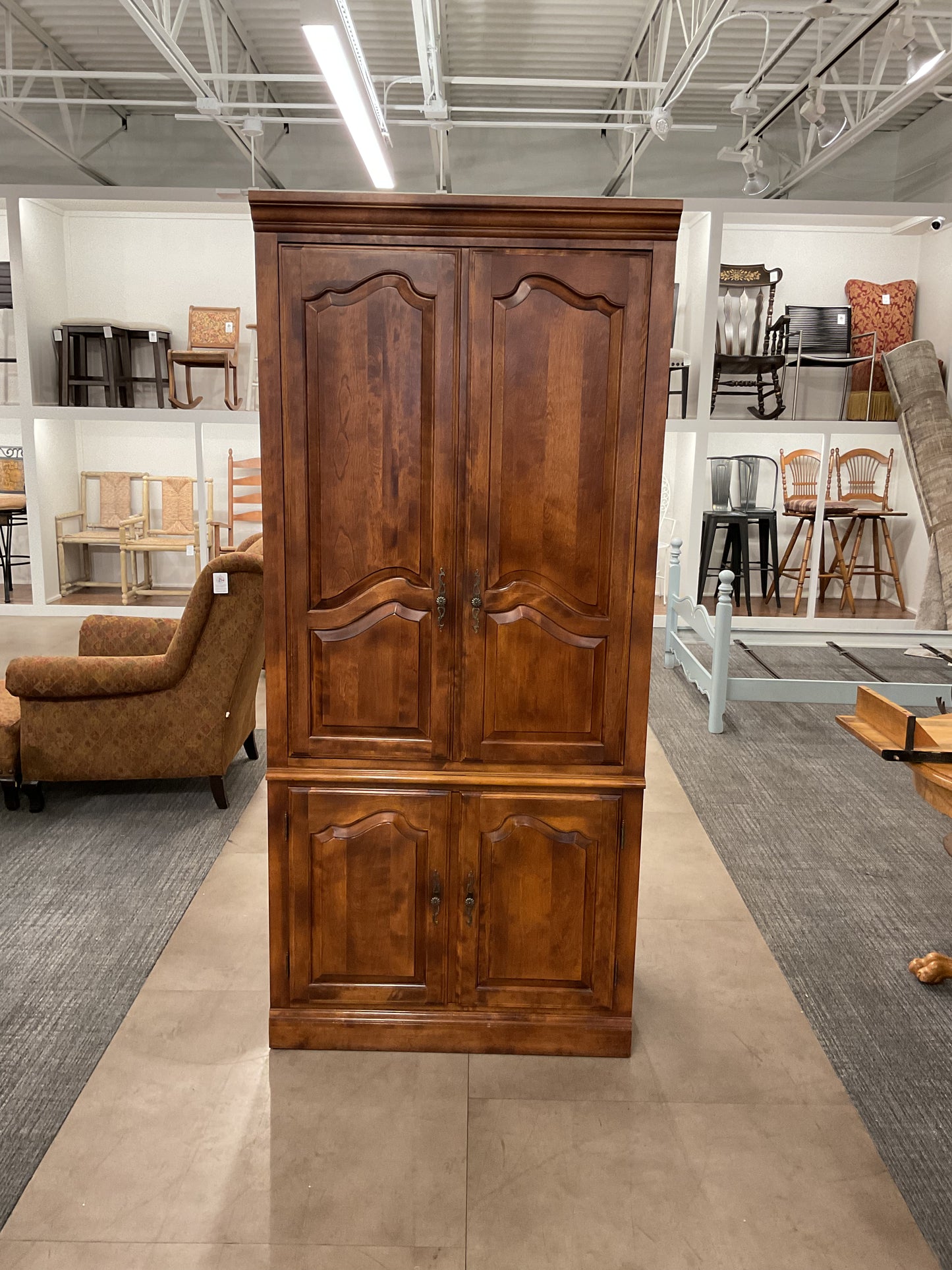 French Country Style TV Console